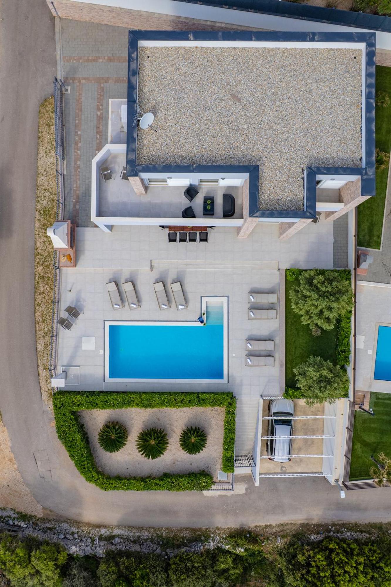 Villas Royal I With Private Pool ノヴァリャ エクステリア 写真